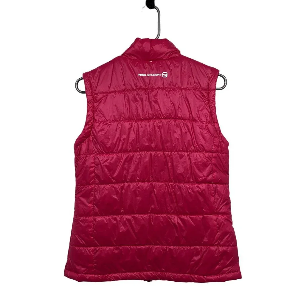 Free Country Vest Girls XL Used Bright Pink - Picture 2 of 14
